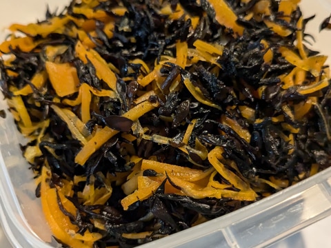 基本☆ひじきの煮物